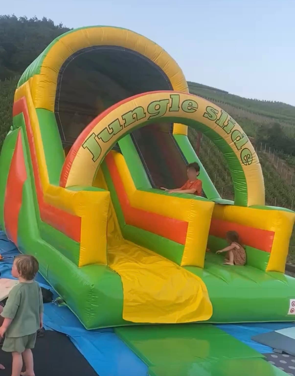 Structure gonflable Jungle Slide